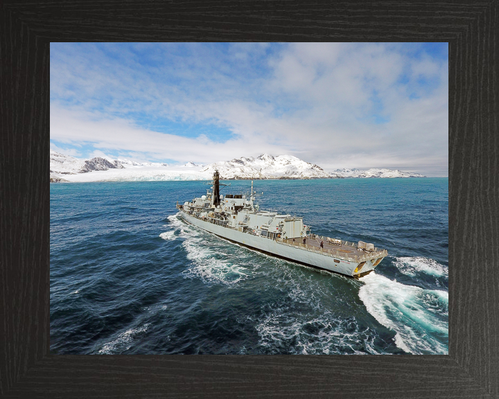 HMS Portland F79 Type 23 Frigate January 2017 Photo Print - Posters, Prints, & Visual Artwork - by Hampshire Prints (image 3 of 9)