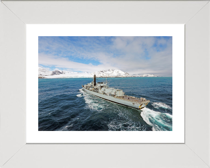HMS Portland F79 Type 23 Frigate January 2017 Photo Print - Posters, Prints, & Visual Artwork - by Hampshire Prints (image 4 of 9)