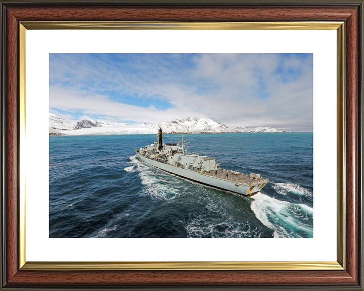HMS Portland F79 Type 23 Frigate January 2017 Photo Print - Posters, Prints, & Visual Artwork - by Hampshire Prints (image 8 of 9)