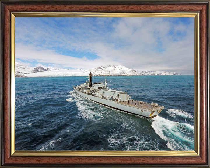 HMS Portland F79 Type 23 Frigate January 2017 Photo Print - Posters, Prints, & Visual Artwork - by Hampshire Prints (image 9 of 9)