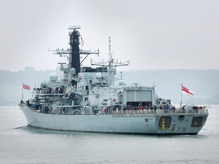 HMS Portland F79 Type 23 Frigate June 2016
