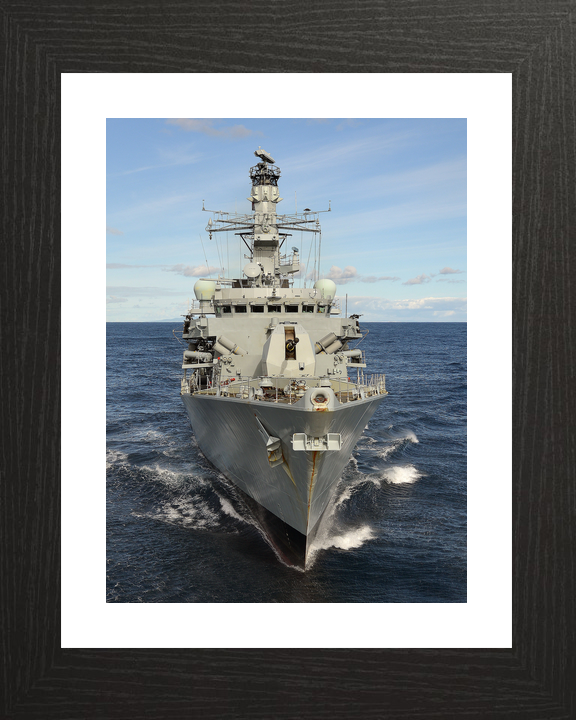 HMS Portland F79 Type 23 Frigate January 2014 Photo Print - Posters, Prints, & Visual Artwork - by Hampshire Prints (image 2 of 9)
