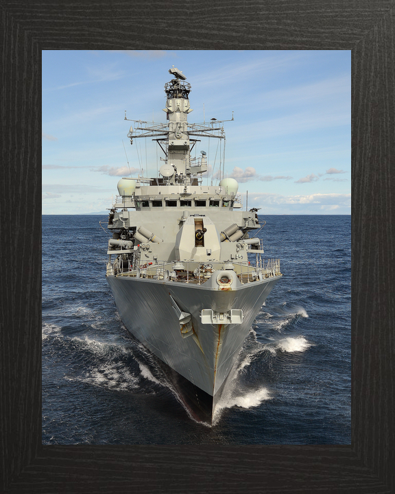 HMS Portland F79 Type 23 Frigate January 2014 Photo Print - Posters, Prints, & Visual Artwork - by Hampshire Prints (image 3 of 9)