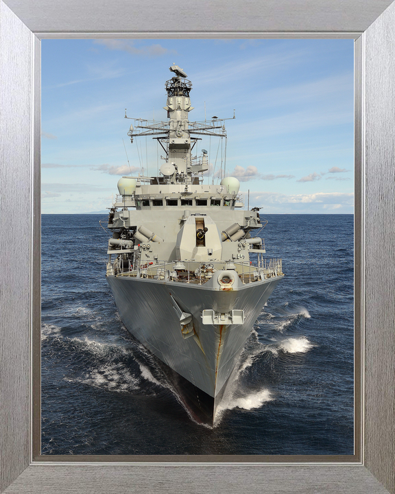 HMS Portland F79 Type 23 Frigate January 2014 Photo Print - Posters, Prints, & Visual Artwork - by Hampshire Prints (image 7 of 9)