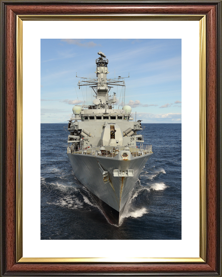 HMS Portland F79 Type 23 Frigate January 2014 Photo Print - Posters, Prints, & Visual Artwork - by Hampshire Prints (image 8 of 9)