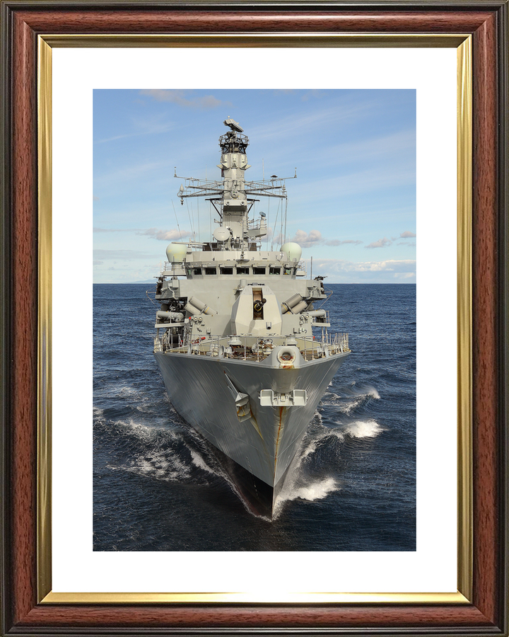 HMS Portland F79 Type 23 Frigate January 2014 Photo Print - Posters, Prints, & Visual Artwork - by Hampshire Prints (image 8 of 9)