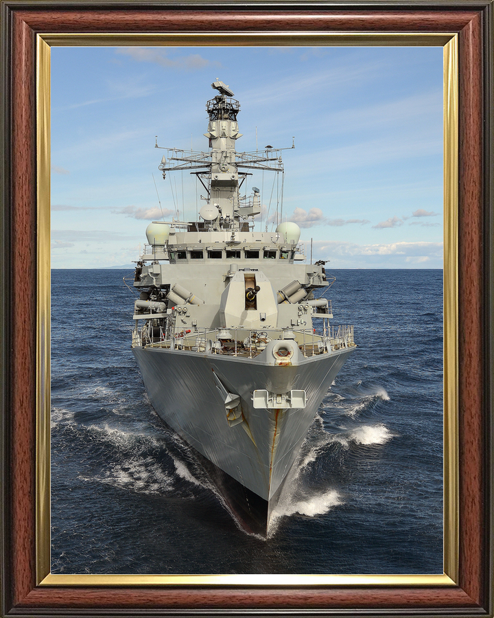 HMS Portland F79 Type 23 Frigate January 2014 Photo Print - Posters, Prints, & Visual Artwork - by Hampshire Prints (image 9 of 9)