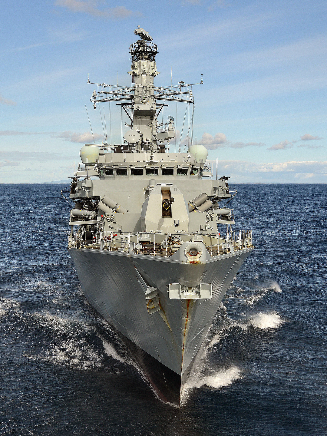 HMS Portland F79 Type 23 Frigate January 2014 Photo Print - Posters, Prints, & Visual Artwork - by Hampshire Prints (image 1 of 9)