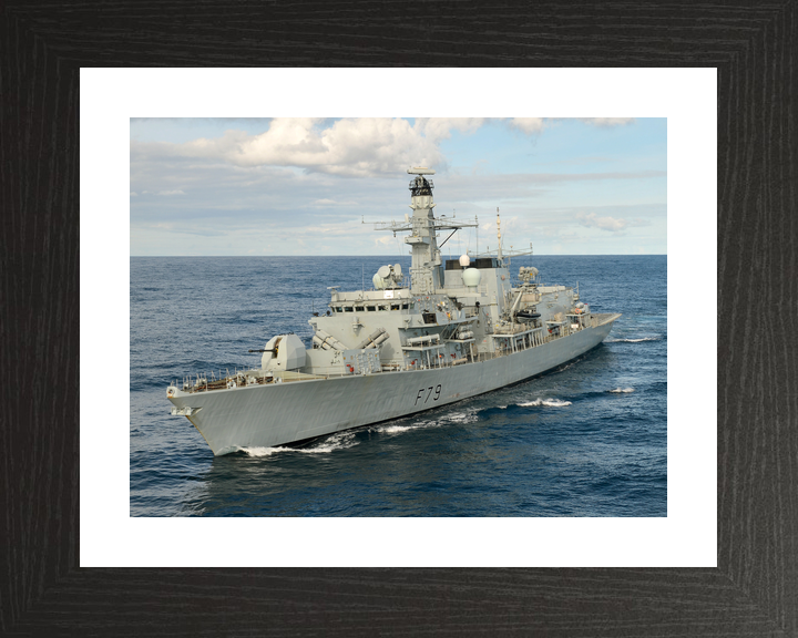HMS Portland F79 Type 23 Frigate March 2024 Port Bow View At Sea Photo Print - Posters, Prints, & Visual Artwork - by Hampshire Prints (image 2 of 9)