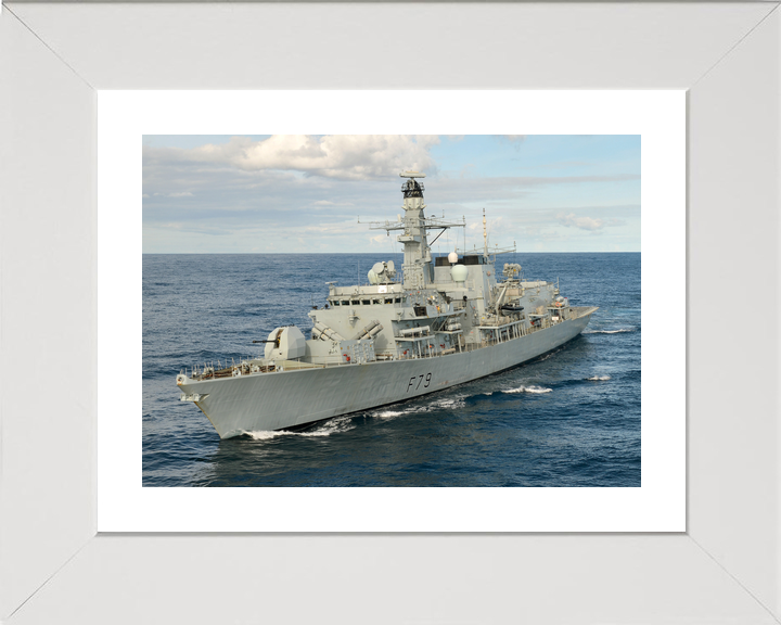 HMS Portland F79 Type 23 Frigate March 2024 Port Bow View At Sea Photo Print - Posters, Prints, & Visual Artwork - by Hampshire Prints (image 4 of 9)
