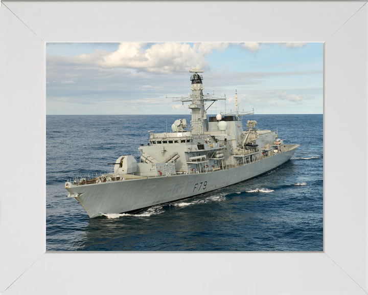 HMS Portland F79 Type 23 Frigate March 2024 Port Bow View At Sea Photo Print - Posters, Prints, & Visual Artwork - by Hampshire Prints (image 5 of 9)