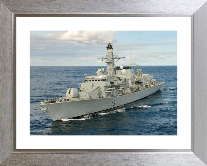 HMS Portland F79 Type 23 Frigate March 2024 Port Bow View At Sea Photo Print - Posters, Prints, & Visual Artwork - by Hampshire Prints (image 6 of 9)