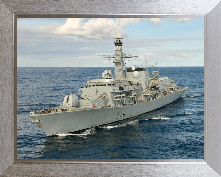 HMS Portland F79 Type 23 Frigate March 2024 Port Bow View At Sea Photo Print - Posters, Prints, & Visual Artwork - by Hampshire Prints (image 7 of 9)