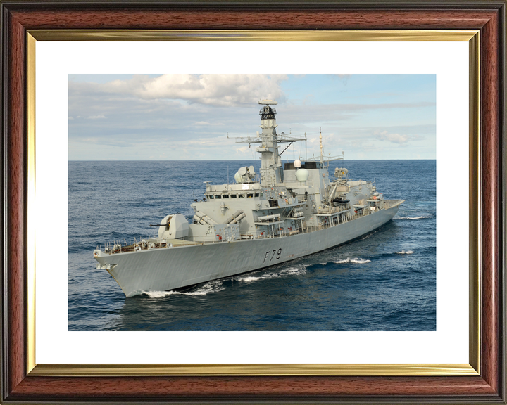 HMS Portland F79 Type 23 Frigate March 2024 Port Bow View At Sea Photo Print - Posters, Prints, & Visual Artwork - by Hampshire Prints (image 8 of 9)