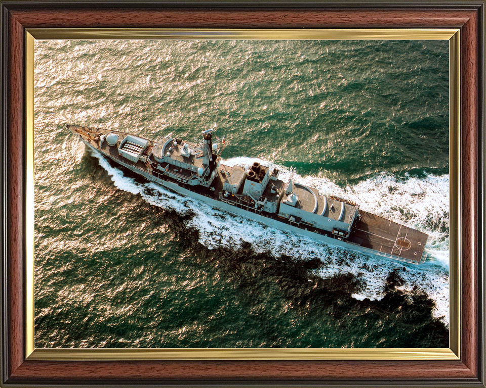 HMS Portland F79 Type 23 Frigate October 2001 From Above Photo Print - Posters, Prints, & Visual Artwork - by Hampshire Prints (image 9 of 9)