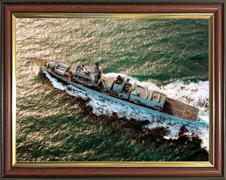 HMS Portland F79 Type 23 Frigate October 2001 From Above Photo Print - Posters, Prints, & Visual Artwork - by Hampshire Prints (image 9 of 9)