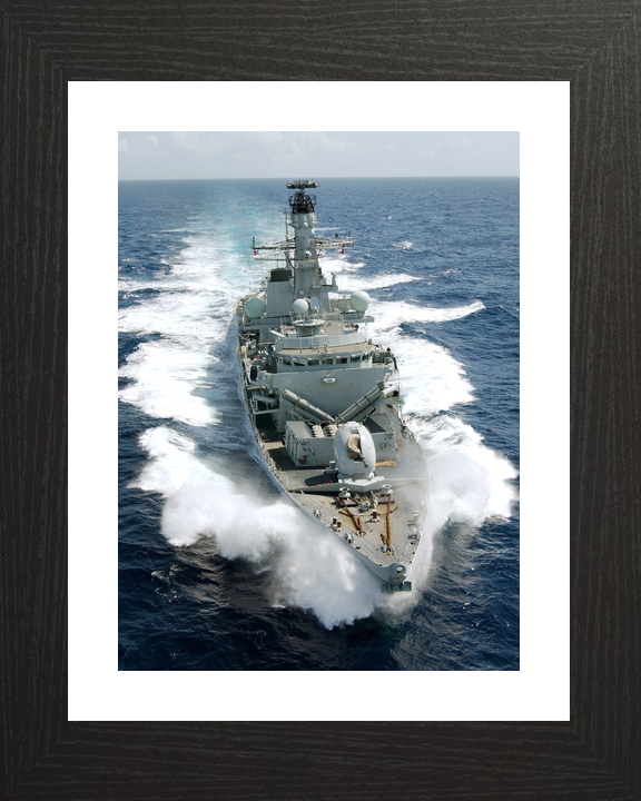 HMS Portland F79 Type 23 Frigate April 2005 High Port Bow View Photo Print - Posters, Prints, & Visual Artwork - by Hampshire Prints (image 2 of 9)