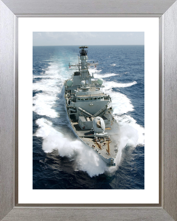 HMS Portland F79 Type 23 Frigate April 2005 High Port Bow View Photo Print - Posters, Prints, & Visual Artwork - by Hampshire Prints (image 6 of 9)