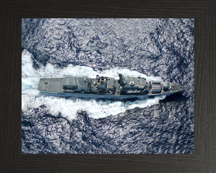 HMS Portland F79 Type 23 Frigate April 2005 Underway from Above Photo Print - Posters, Prints, & Visual Artwork - by Hampshire Prints (image 3 of 9)