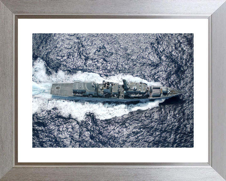 HMS Portland F79 Type 23 Frigate April 2005 Underway from Above Photo Print - Posters, Prints, & Visual Artwork - by Hampshire Prints (image 6 of 9)