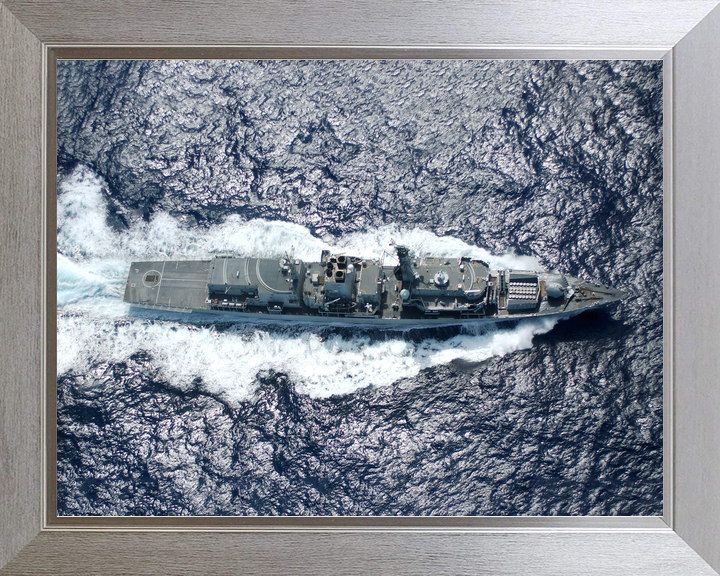 HMS Portland F79 Type 23 Frigate April 2005 Underway from Above Photo Print - Posters, Prints, & Visual Artwork - by Hampshire Prints (image 7 of 9)