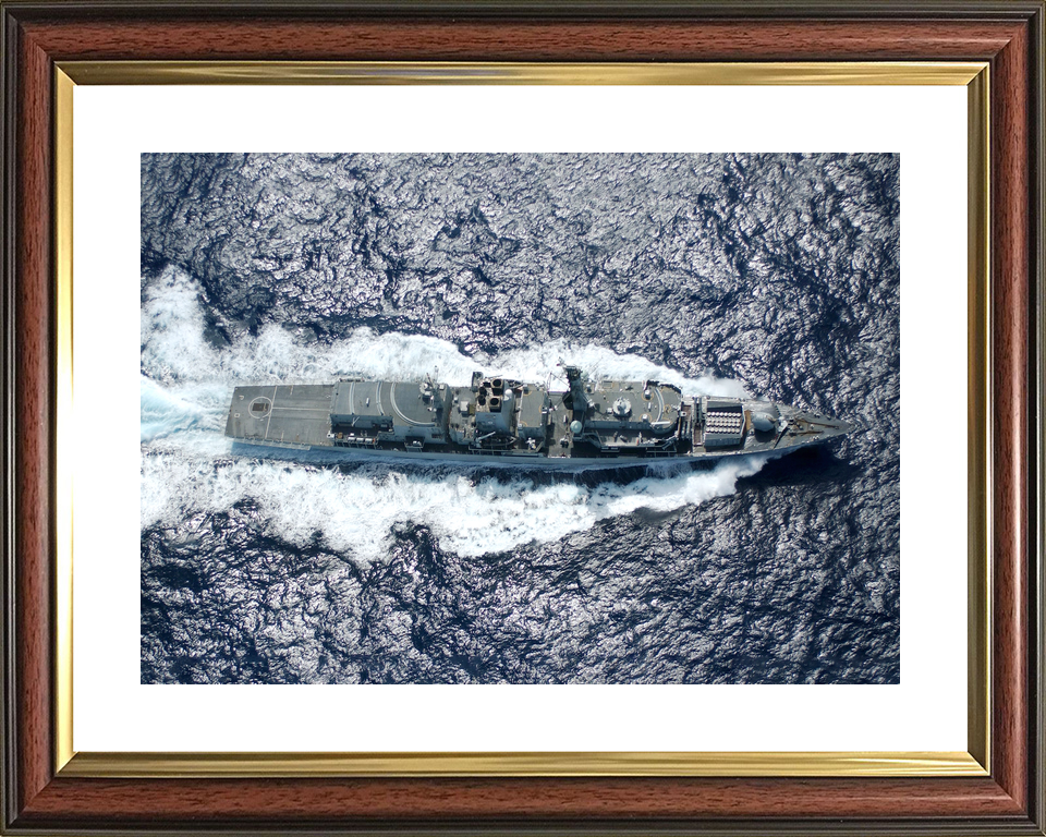 HMS Portland F79 Type 23 Frigate April 2005 Underway from Above Photo Print - Posters, Prints, & Visual Artwork - by Hampshire Prints (image 8 of 9)