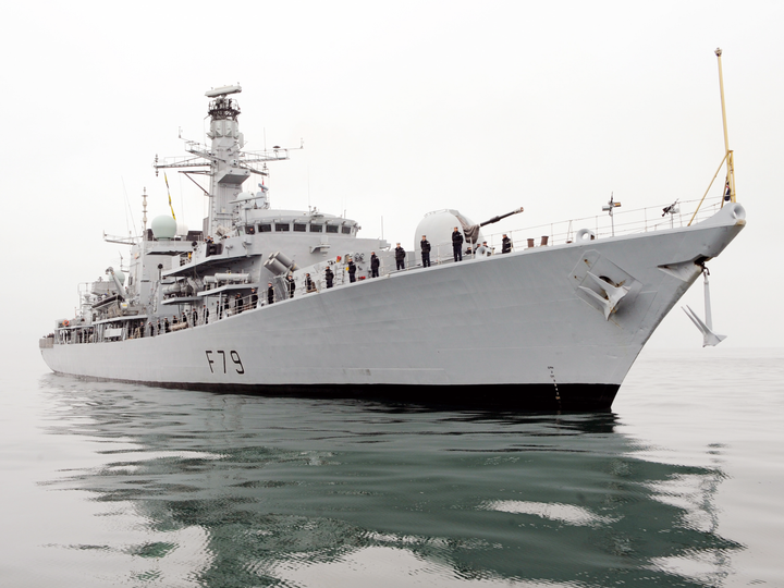 HMS Portland F79 Type 23 Frigate September 2010 Photo Print - Posters, Prints, & Visual Artwork - by Hampshire Prints (image 1 of 9)