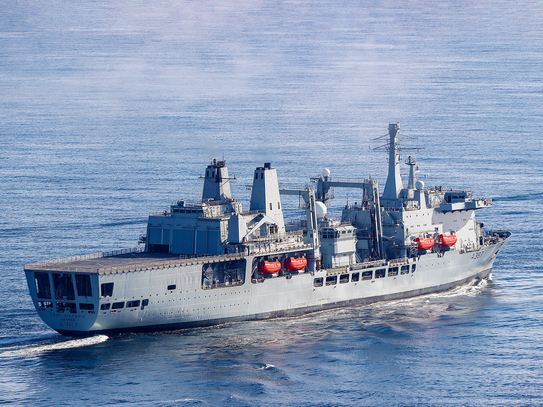 RFA Fort Victoria A387 Fort Class Tanker May 2019 Photo Print - Posters, Prints, & Visual Artwork - by Hampshire Prints (image 1 of 9)