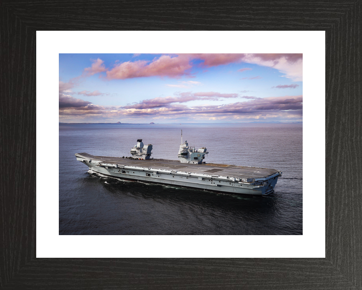 HMS Prince of Wales R09 Queen Elizabeth Class Aircraft Carrier September 2019 Photo Print - Posters, Prints, & Visual Artwork - by Hampshire Prints (image 2 of 9)