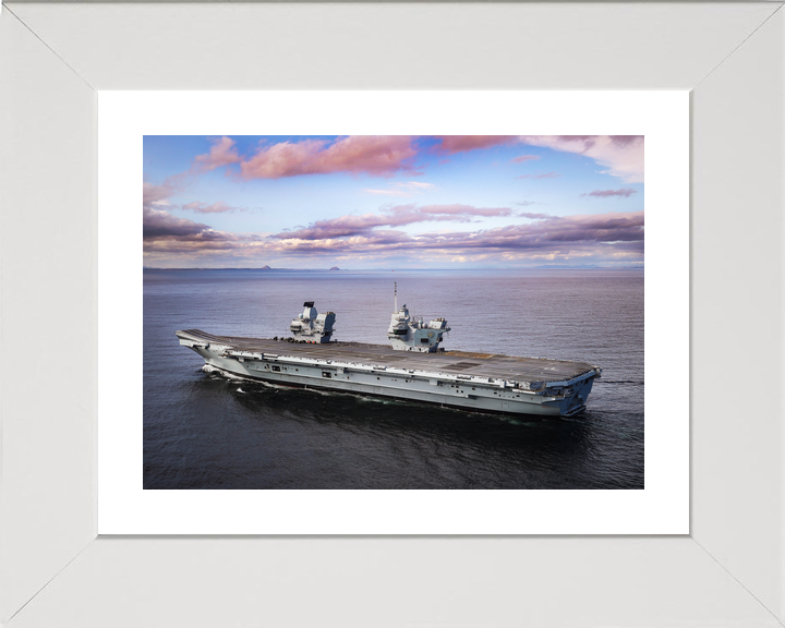 HMS Prince of Wales R09 Queen Elizabeth Class Aircraft Carrier September 2019 Photo Print - Posters, Prints, & Visual Artwork - by Hampshire Prints (image 4 of 9)