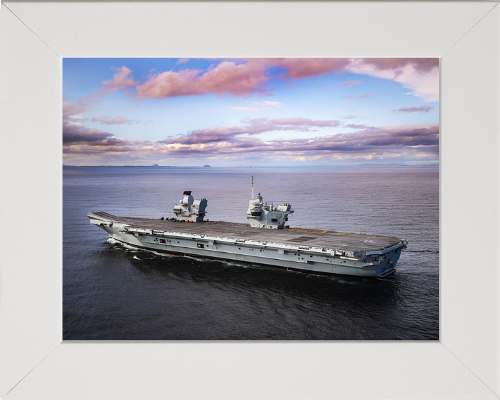 HMS Prince of Wales R09 Queen Elizabeth Class Aircraft Carrier September 2019 Photo Print - Posters, Prints, & Visual Artwork - by Hampshire Prints (image 5 of 9)