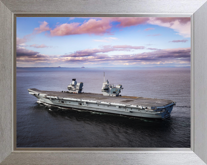 HMS Prince of Wales R09 Queen Elizabeth Class Aircraft Carrier September 2019 Photo Print - Posters, Prints, & Visual Artwork - by Hampshire Prints (image 7 of 9)