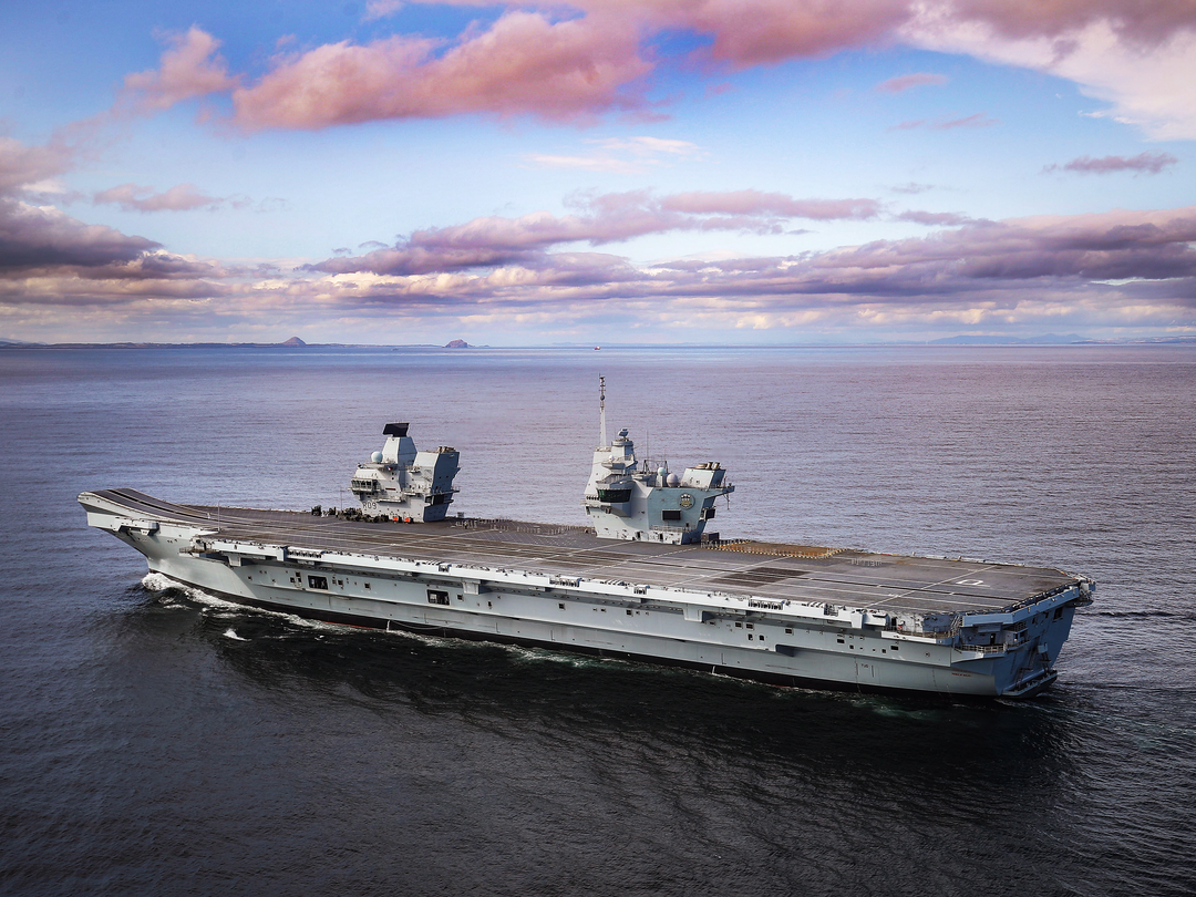 HMS Prince of Wales R09 Queen Elizabeth Class Aircraft Carrier September 2019 Photo Print - Posters, Prints, & Visual Artwork - by Hampshire Prints (image 1 of 9)