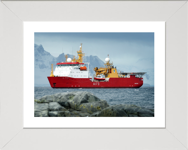 HMS Protector A173 Ice Patrol Vessel February 2014 Photo Print - Posters, Prints, & Visual Artwork - by Hampshire Prints (image 4 of 9)