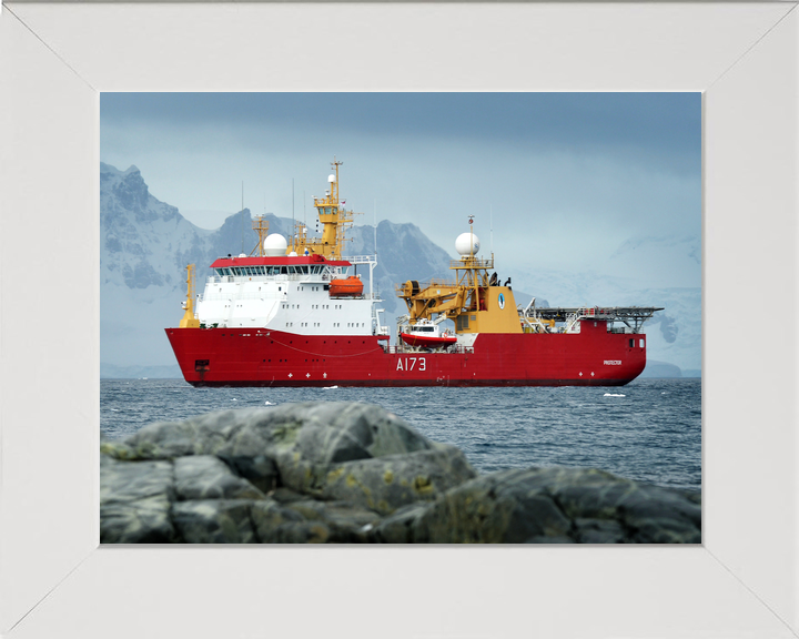 HMS Protector A173 Ice Patrol Vessel February 2014 Photo Print - Posters, Prints, & Visual Artwork - by Hampshire Prints (image 5 of 9)
