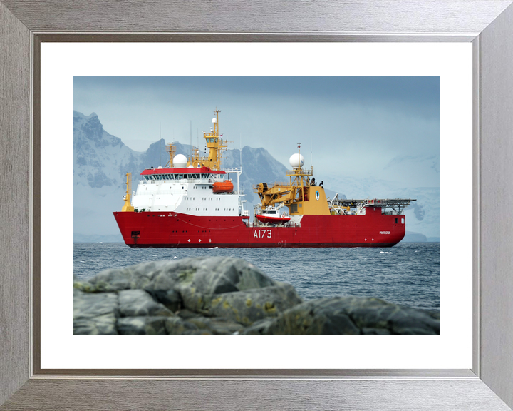 HMS Protector A173 Ice Patrol Vessel February 2014 Photo Print - Posters, Prints, & Visual Artwork - by Hampshire Prints (image 6 of 9)
