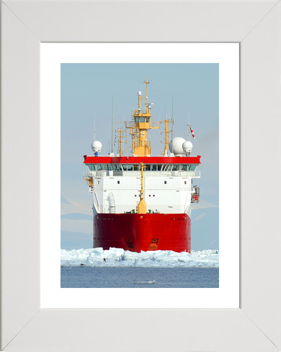 HMS Protector A173 Ice Patrol Vessel January 2016 Low Bow View Photo Print - Posters, Prints, & Visual Artwork - by Hampshire Prints (image 4 of 9)