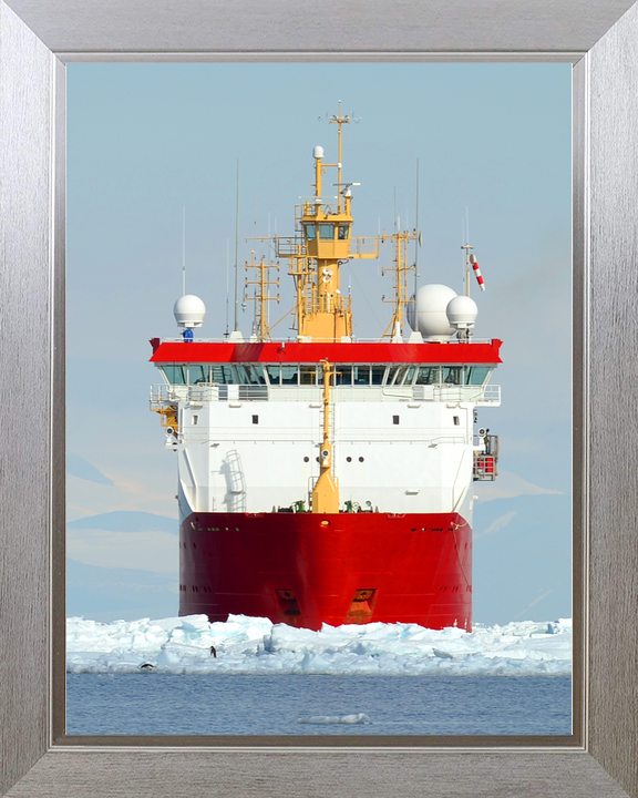 HMS Protector A173 Ice Patrol Vessel January 2016 Low Bow View Photo Print - Posters, Prints, & Visual Artwork - by Hampshire Prints (image 7 of 9)