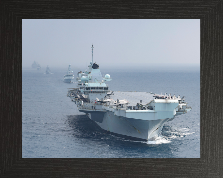 HMS Queen Elizabeth R08 Queen Elizabeth Class Aircraft Carrier October 2021 Photo Print - Posters, Prints, & Visual Artwork - by Hampshire Prints (image 3 of 9)