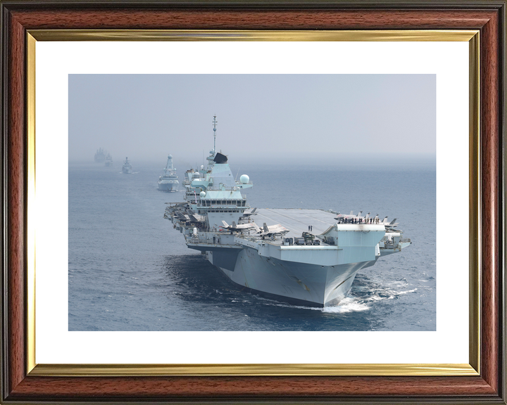 HMS Queen Elizabeth R08 Queen Elizabeth Class Aircraft Carrier October 2021 Photo Print - Posters, Prints, & Visual Artwork - by Hampshire Prints (image 8 of 9)