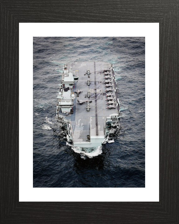 HMS Queen Elizabeth R08 Queen Elizabeth Class Aircraft Carrier October 2020 Photo Print - Posters, Prints, & Visual Artwork - by Hampshire Prints (image 2 of 9)
