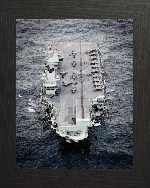 HMS Queen Elizabeth R08 Queen Elizabeth Class Aircraft Carrier October 2020 Photo Print - Posters, Prints, & Visual Artwork - by Hampshire Prints (image 3 of 9)