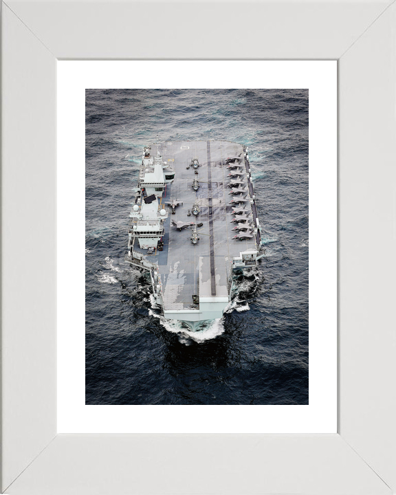 HMS Queen Elizabeth R08 Queen Elizabeth Class Aircraft Carrier October 2020 Photo Print - Posters, Prints, & Visual Artwork - by Hampshire Prints (image 4 of 9)