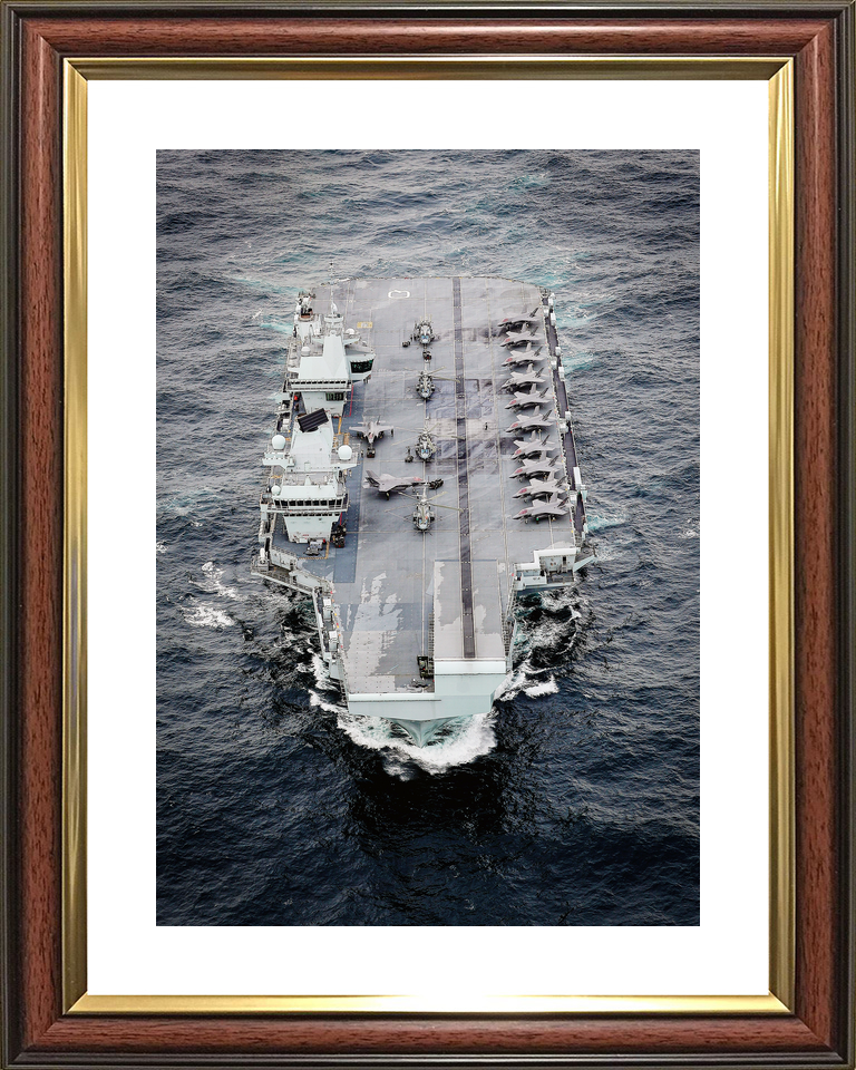 HMS Queen Elizabeth R08 Queen Elizabeth Class Aircraft Carrier October 2020 Photo Print - Posters, Prints, & Visual Artwork - by Hampshire Prints (image 8 of 9)