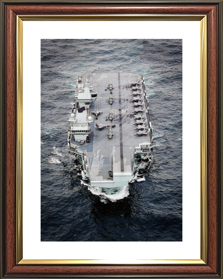 HMS Queen Elizabeth R08 Queen Elizabeth Class Aircraft Carrier October 2020 Photo Print - Posters, Prints, & Visual Artwork - by Hampshire Prints (image 8 of 9)