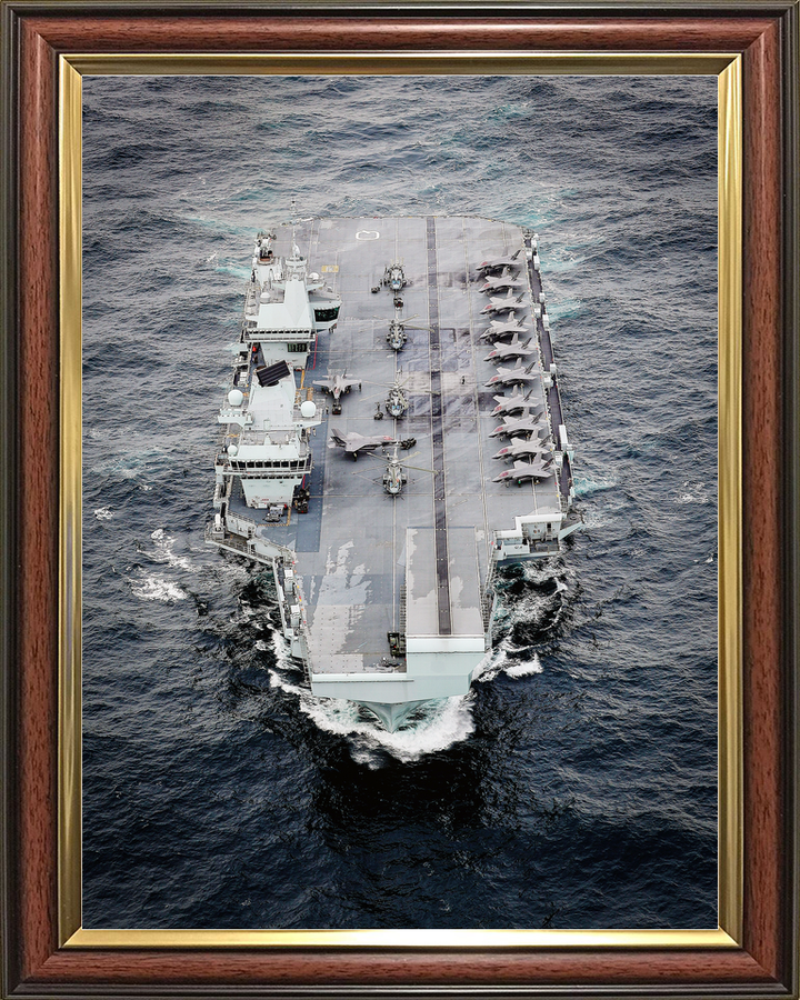 HMS Queen Elizabeth R08 Queen Elizabeth Class Aircraft Carrier October 2020 Photo Print - Posters, Prints, & Visual Artwork - by Hampshire Prints (image 9 of 9)