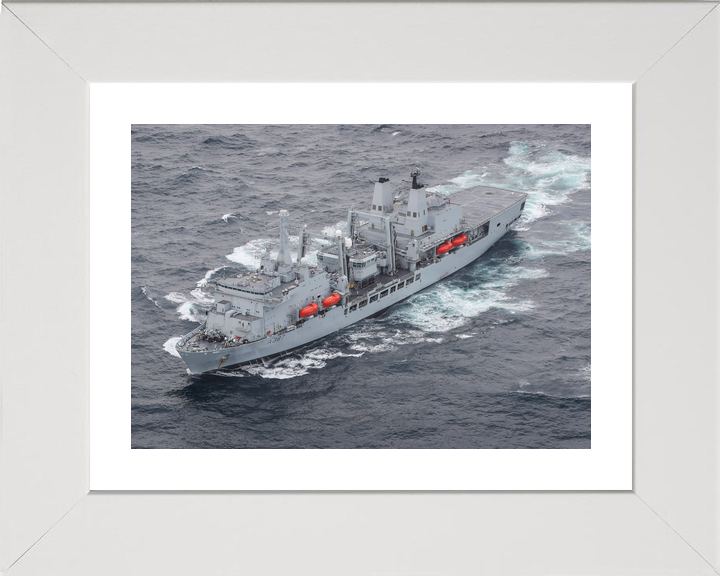 RFA Fort Victoria A387 Fort Class Tanker October 2020 High Port Bow View