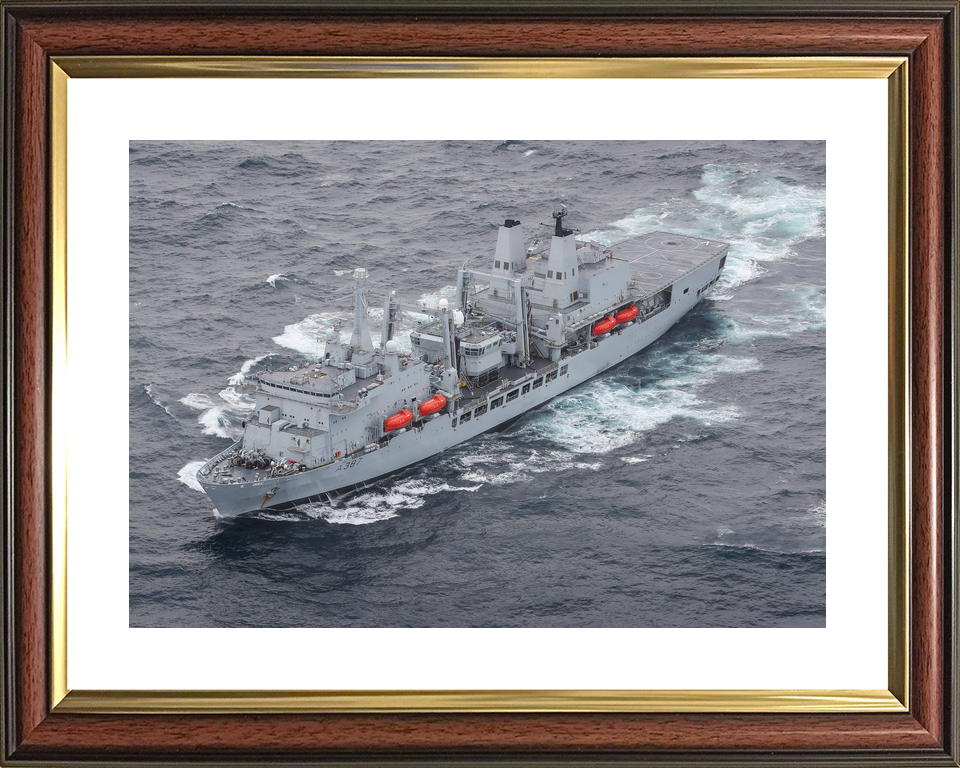 RFA Fort Victoria A387 Fort Class Tanker October 2020 High Port Bow View