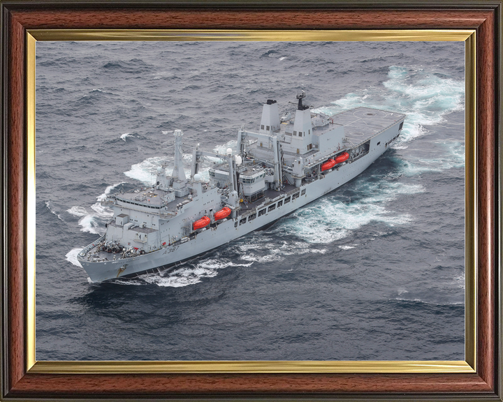RFA Fort Victoria A387 Fort Class Tanker October 2020 High Port Bow View