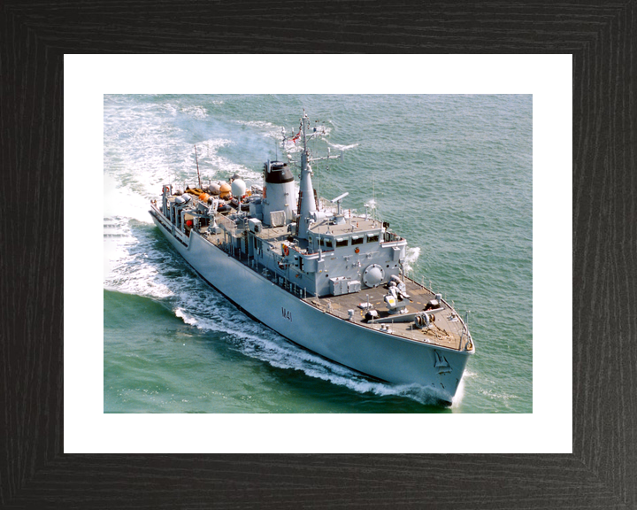 HMS Quorn M41 Hunt Class Minehunter August 2001 Photo Print - Posters, Prints, & Visual Artwork - by Hampshire Prints (image 2 of 9)